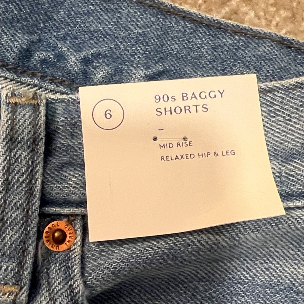 Universal Thread Light Blue Distressed Jean Shorts - Picture 4 of 5